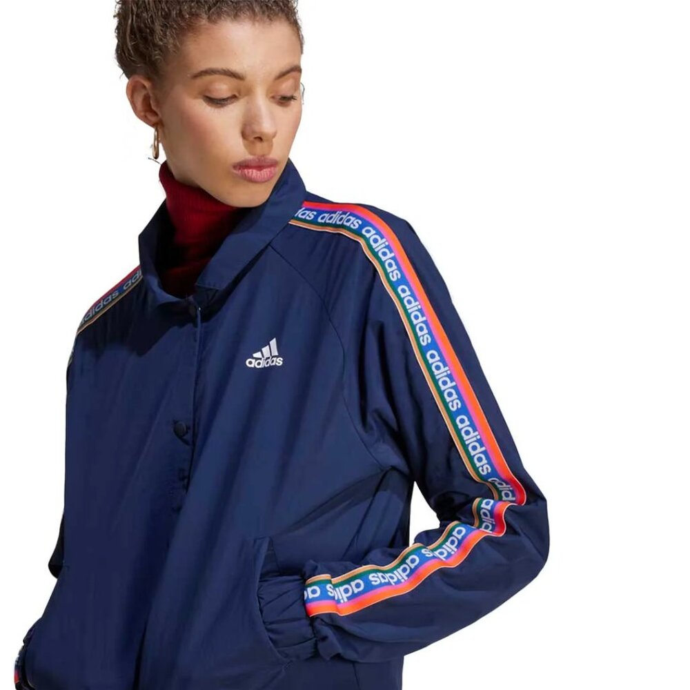 Women's adidas x FARM Rio Coach Jacket (IM2366) SIZE XS NEW WITH TAGS SEALED